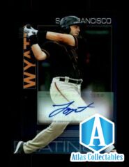 2020 Bowman Platinum Top Prospect Autographs #TOP41 Logan Wyatt